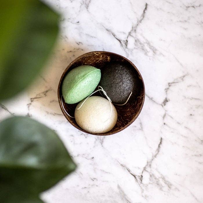 Us + The Earth | Konjac Sponge -  TRIO IN A BOX