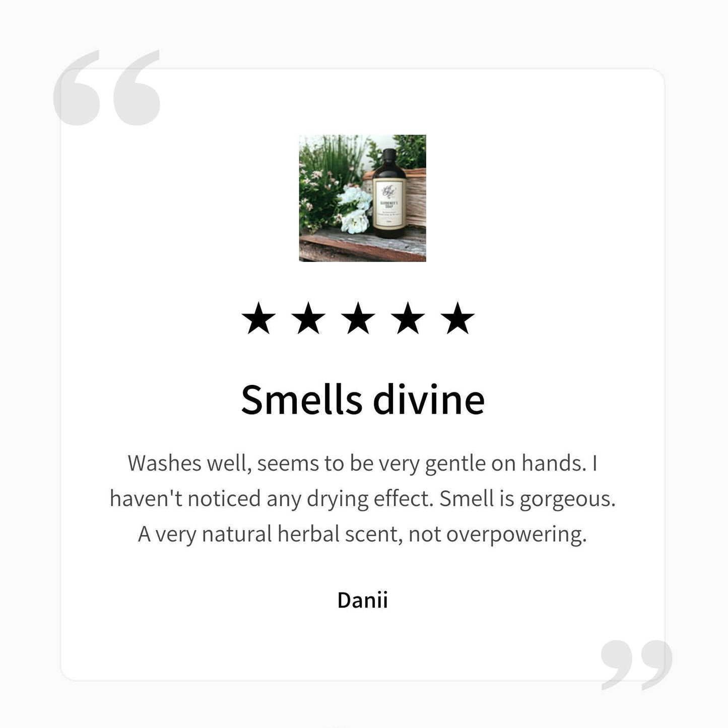 Activated Charcoal & Pumice Herbal Gardener's Soap 500ml