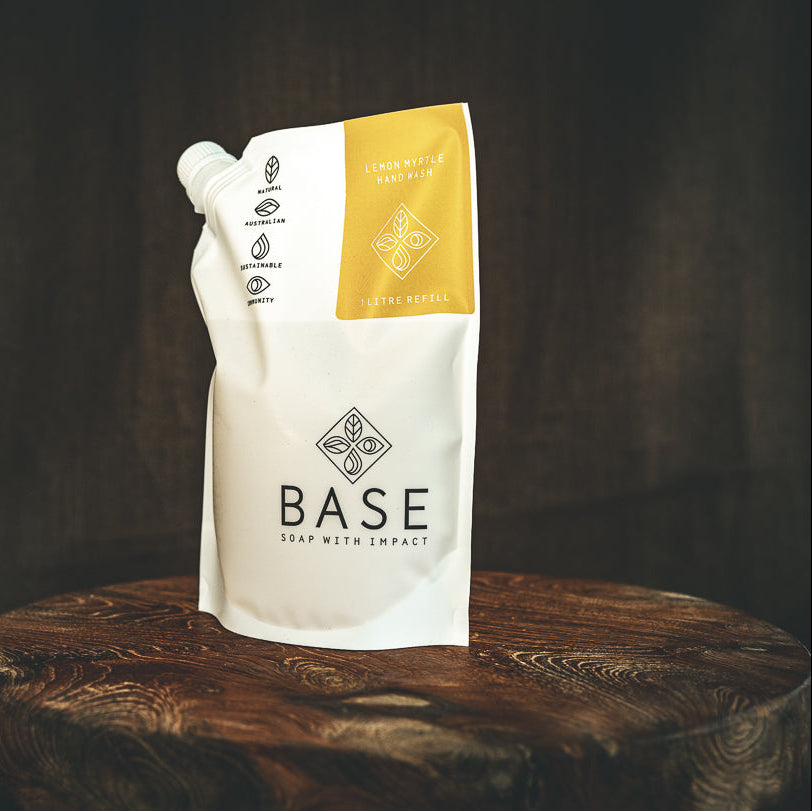 Base Soaps | Lemon Myrtle Hand Wash 1L