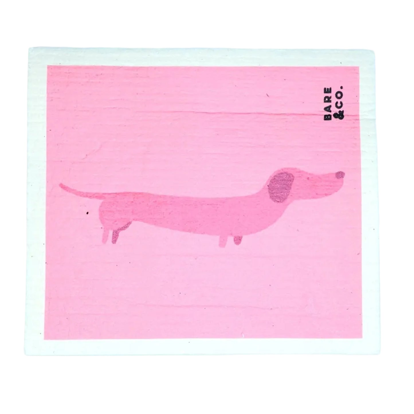 Bare & Co. | 100% Biodegradable Cellulose Cloth - Sausage Dog
