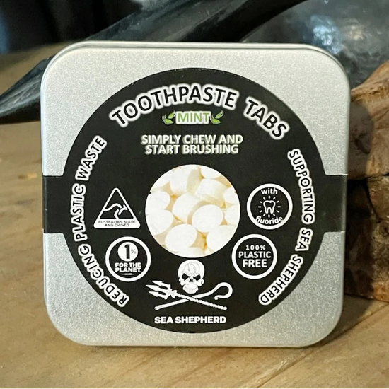 Sea Shepherd x Turtle Tribe | Toothpaste Tablets (125 pack)