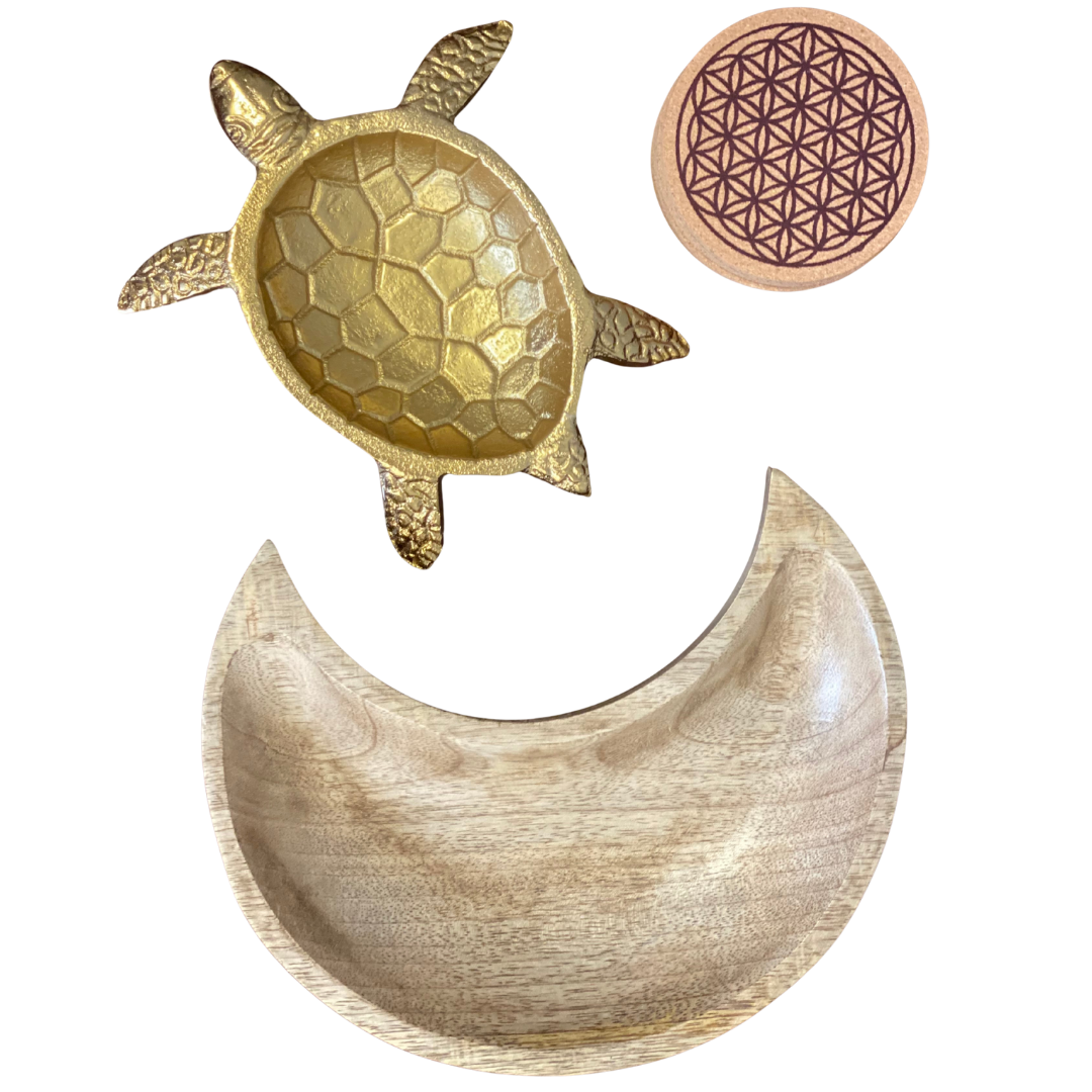 Aluminium Gold Tortoise Tray