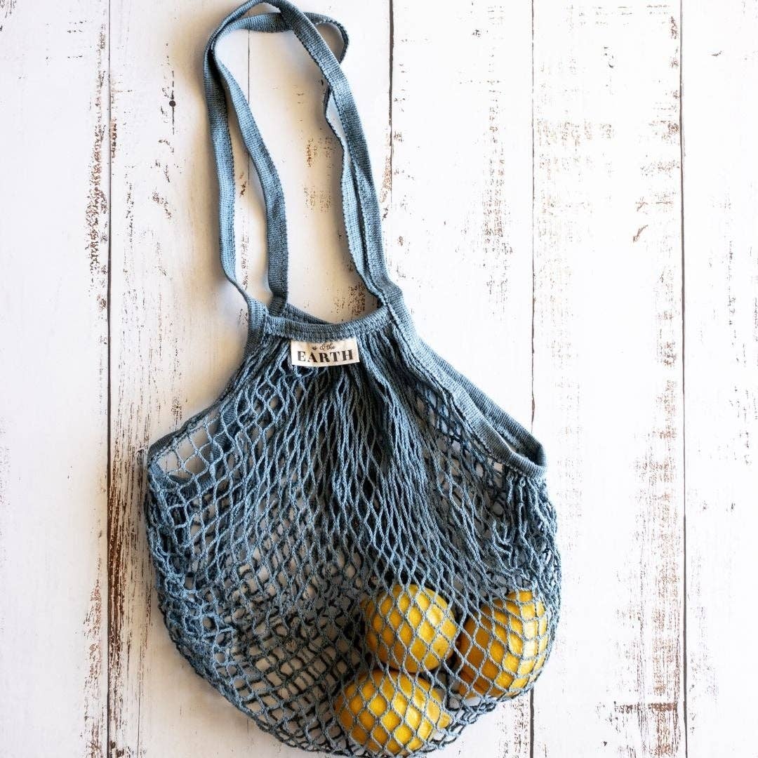 Us + The Earth | GOTS Cert Organic Cotton Mesh Shopping Bags