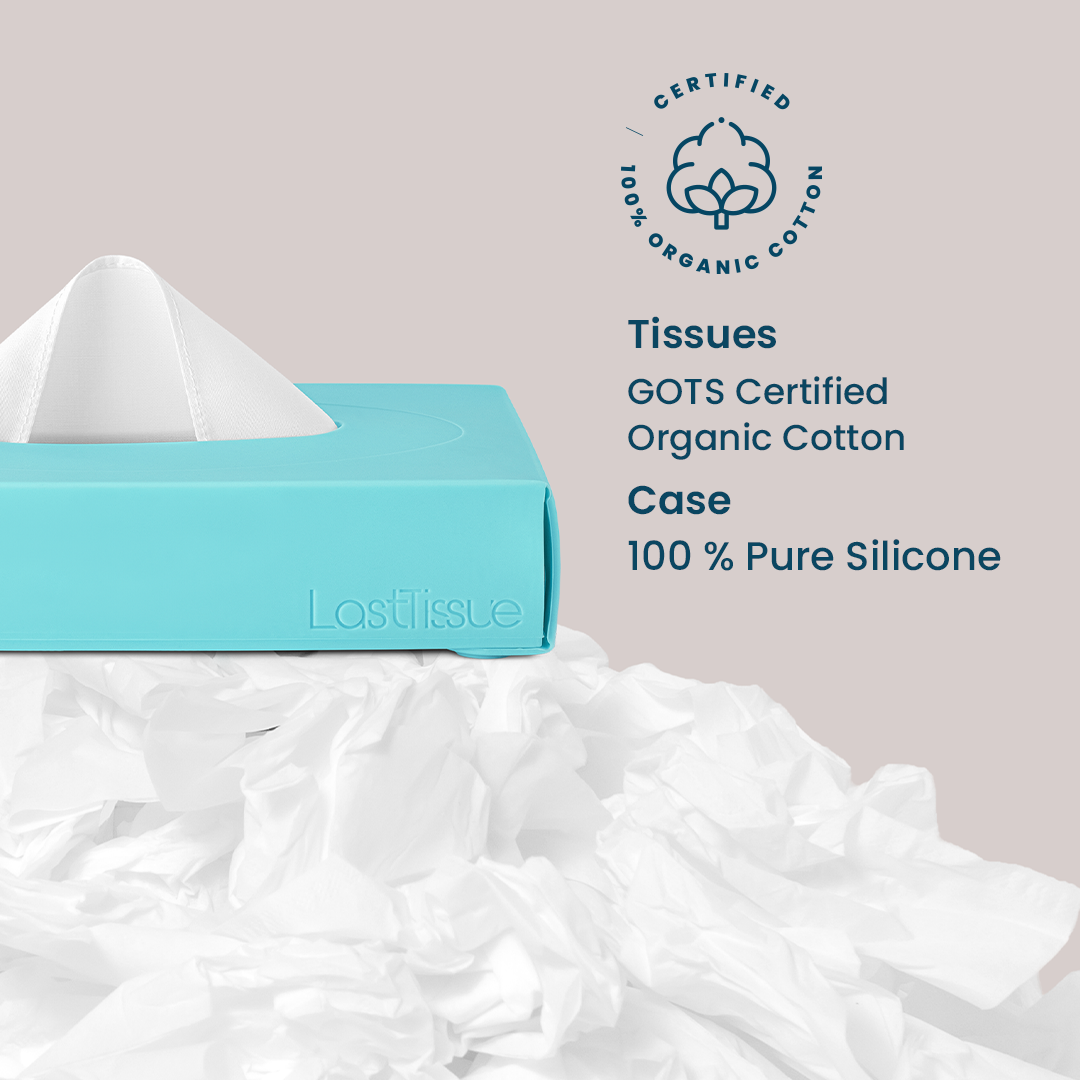 LastObject | LastTissue BigBox - Reusable Organic Cotton Tissue Box