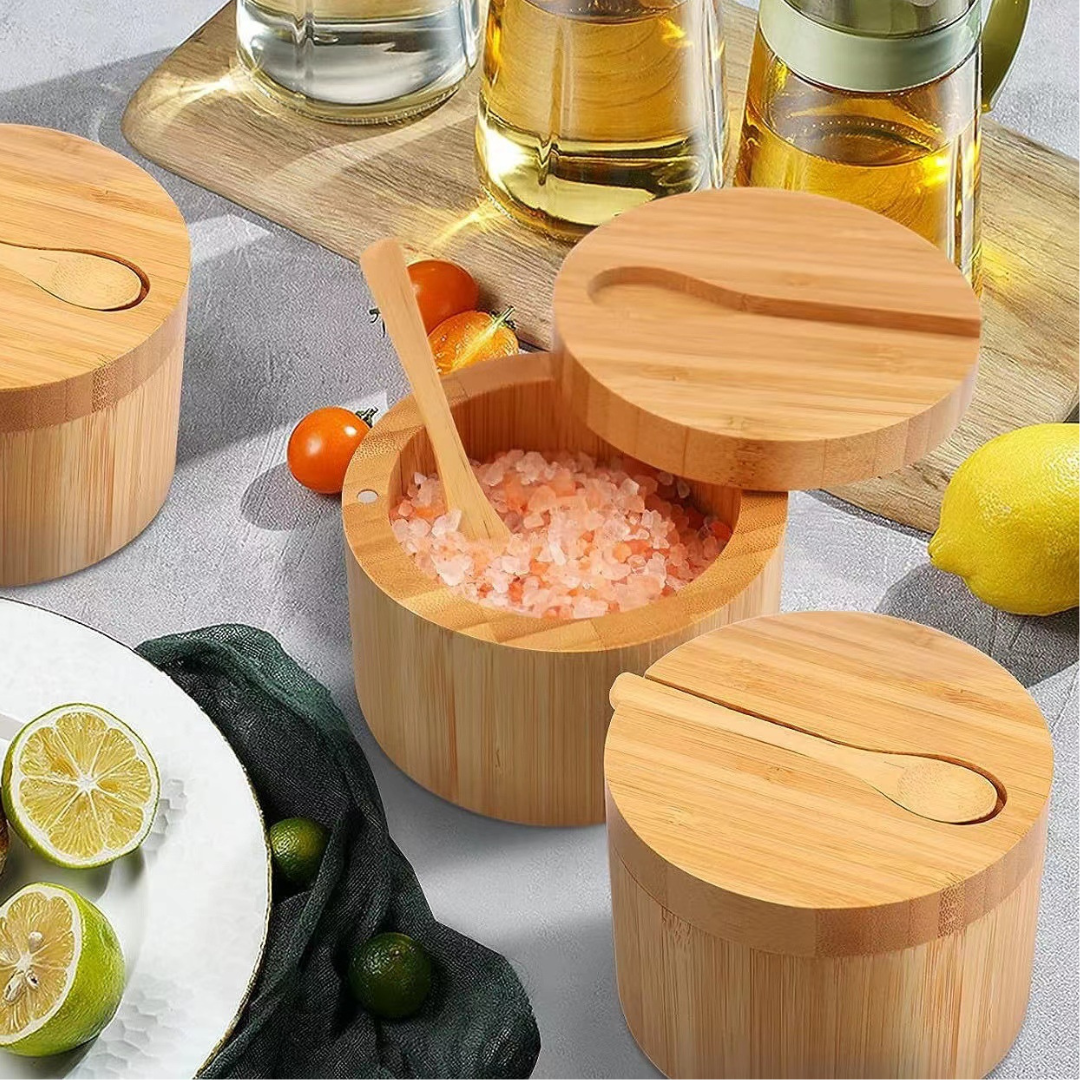 Wooden Salt Box