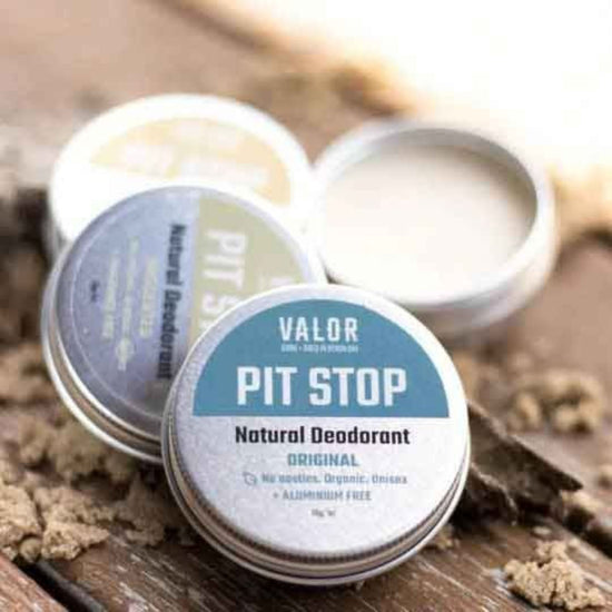 Valor Organics | Pit Stop Deodorant Travel Trio