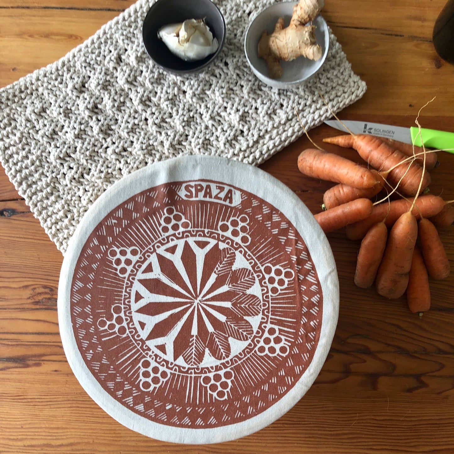 Spaza | Dish and Bowl Cover Medium - Safari Print