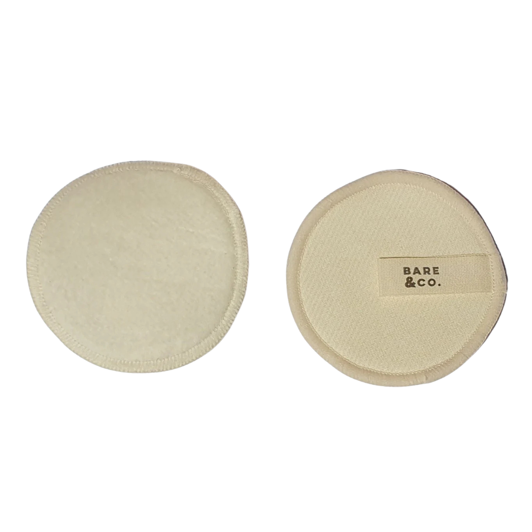 Bare & Co. | Reusable Hemp Make Up Face Pads - 12 Pack
