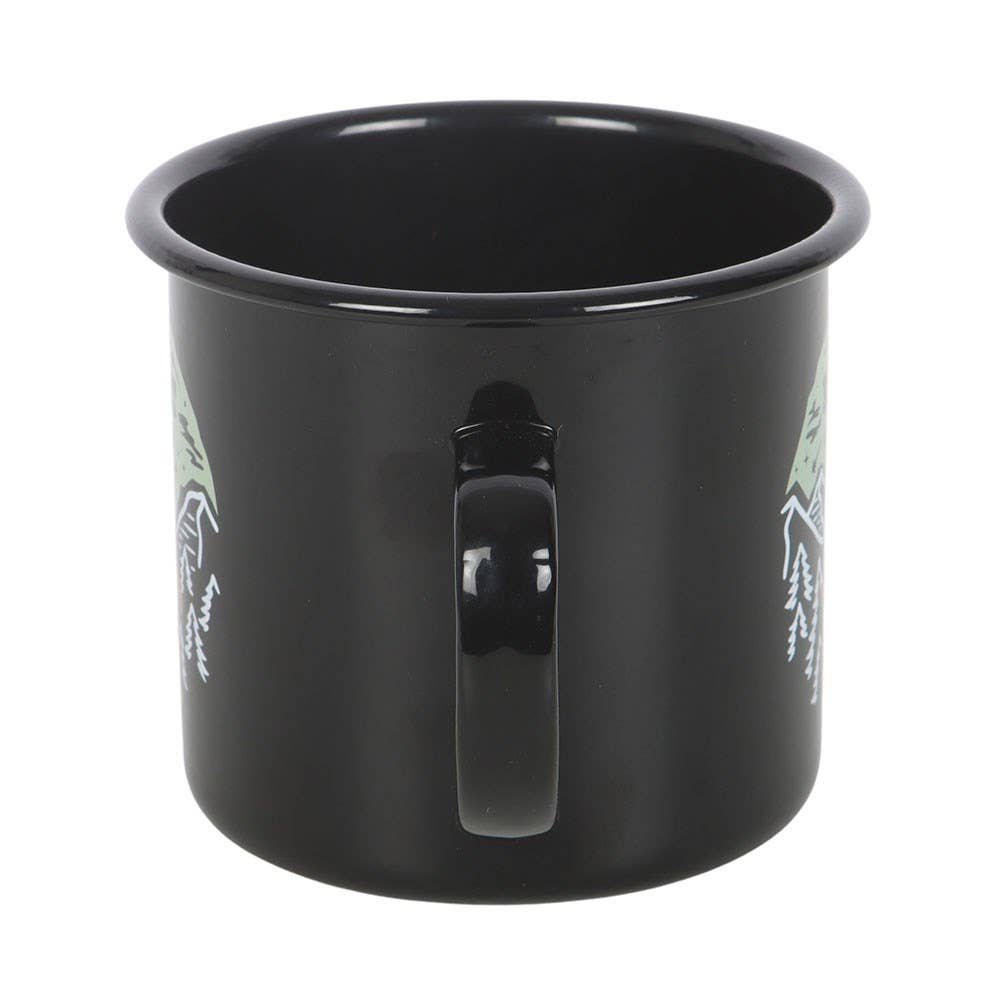 Bigfoot Search Team Enamel Mug