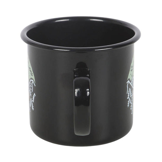 Bigfoot Search Team Enamel Mug