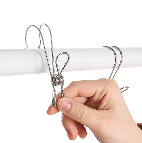 Bare & Co. | Stainless Steel Hook Pegs - 316 Marine Grade - Rainbow (10 Pack)