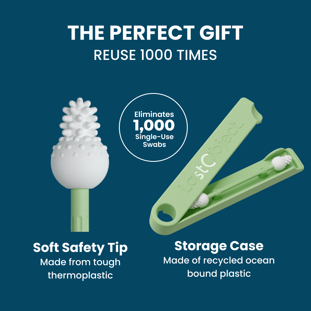 LastObject | LastSwab Baby - Reusable Cotton Swabs For Baby Ear Cleaning