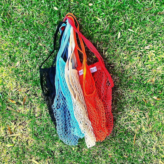 Us + The Earth | GOTS Cert Organic Cotton Mesh Shopping Bags