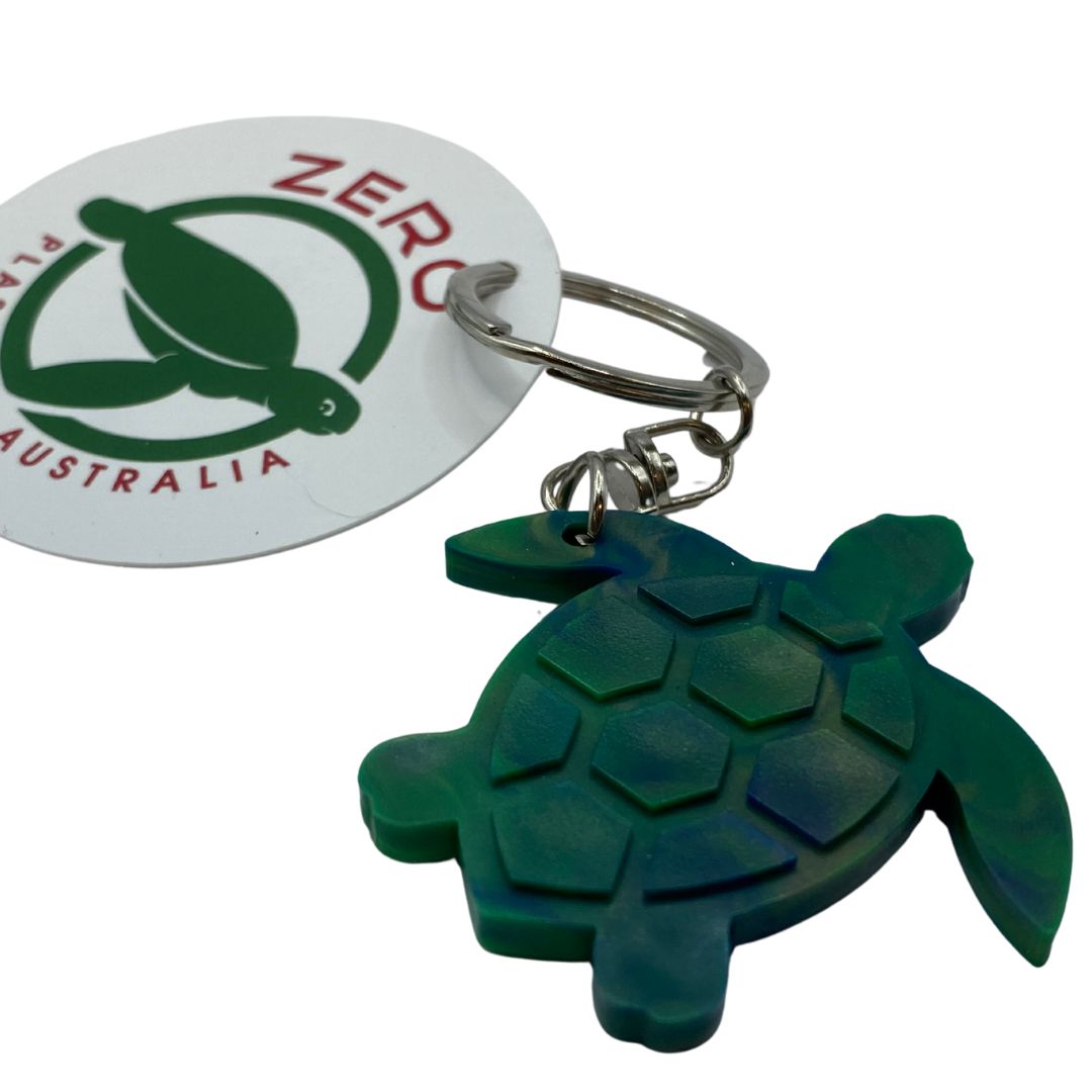 Zero Plastics Australia Recycled Plastic Keyrings