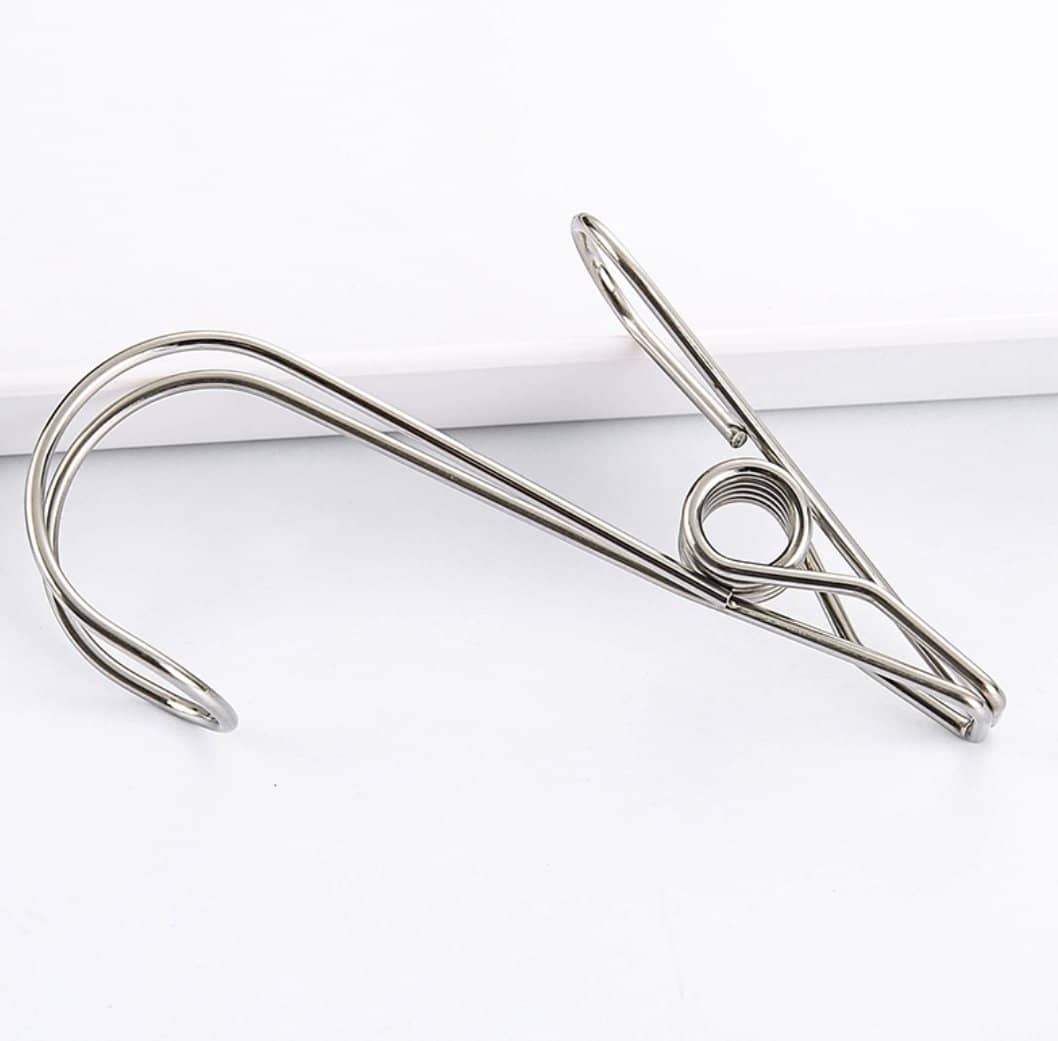 Bare & Co. | Stainless Steel Hook Pegs - 316 Marine Grade - Rainbow (10 Pack)