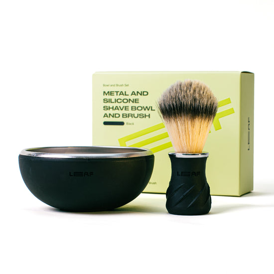 Leaf Shave | Bowl & Brush