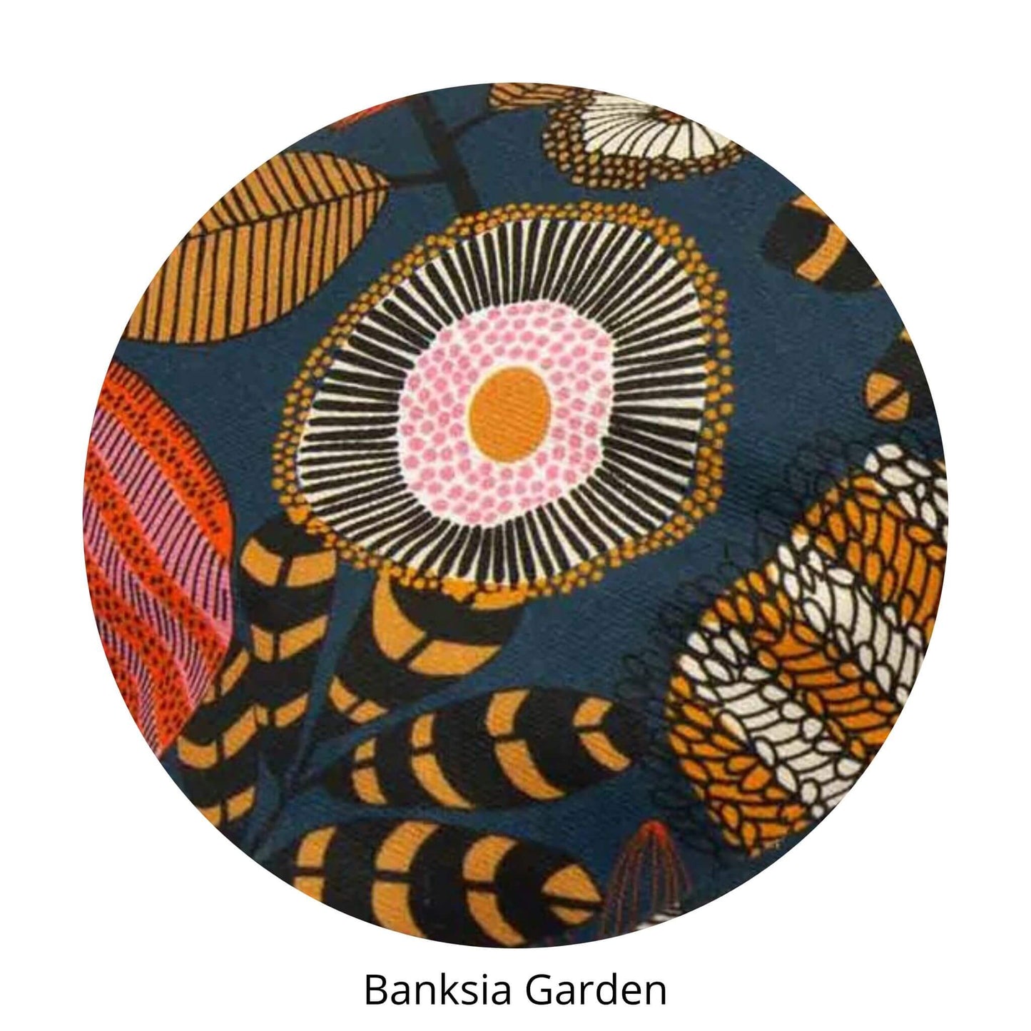 Bek + Eula wheat bag heat and cool packs in various colours - banksia garden swatch