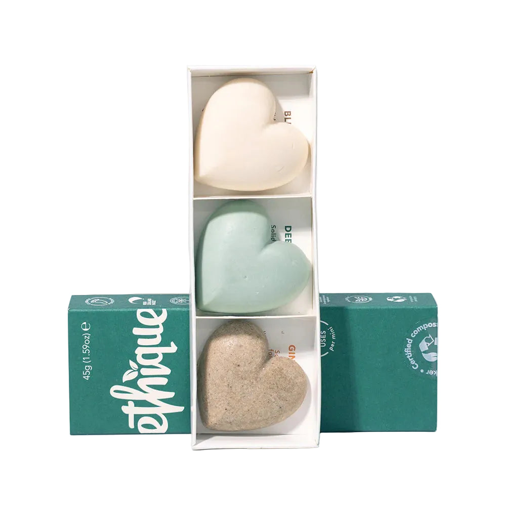 Ethique | Luxurious Face Cleansing Trio Discovery Pack