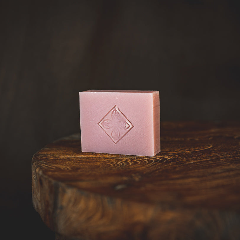 Base Soaps | Geranium & Pink Clay Soap Bar
