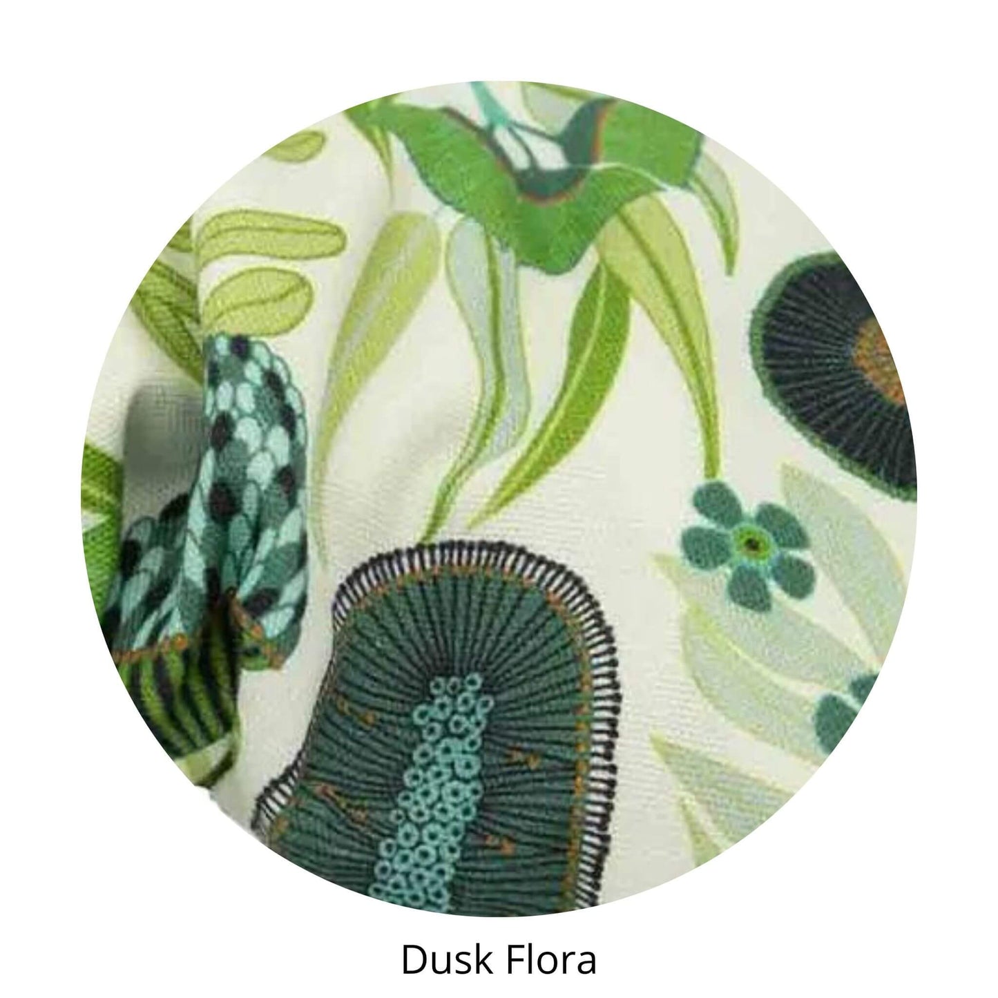 Bek + Eula wheat bag heat and cool packs in various colours - dusk Flora swatch