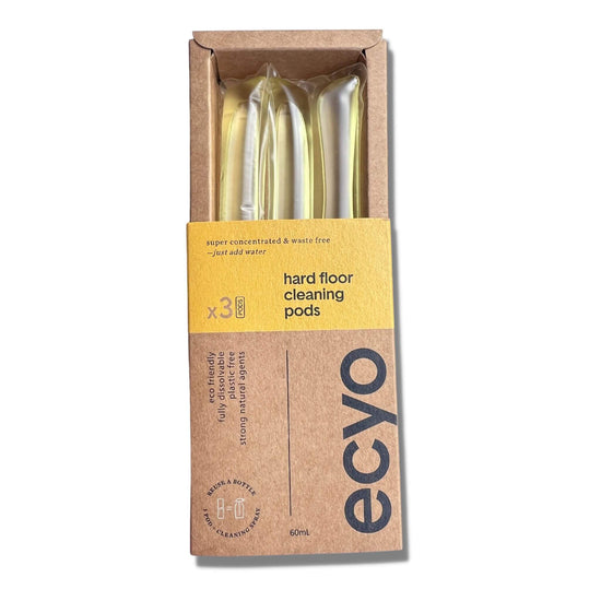ecyo disolving cleaning pods - open box x 3