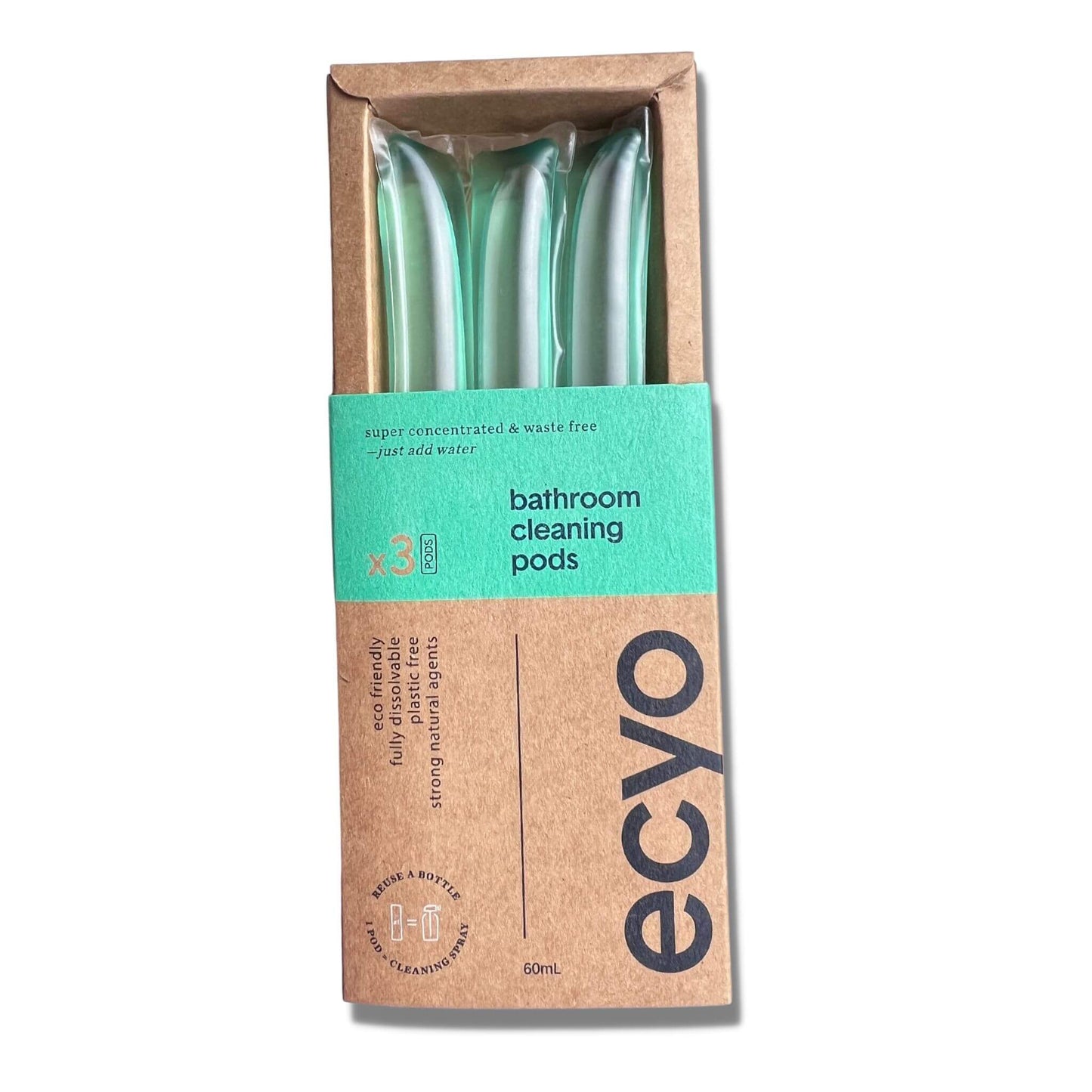 ecyo cleaning pods x 3 - bathroom open box