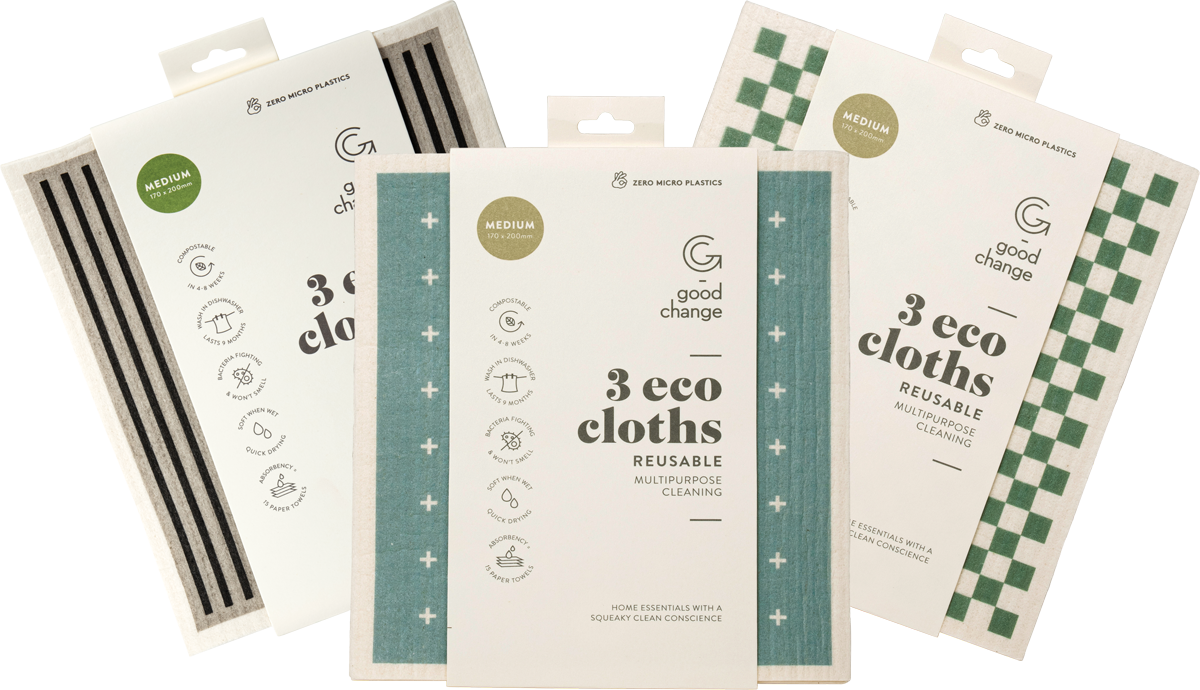 Good Change Store | Eco Cloth Medium 3pk