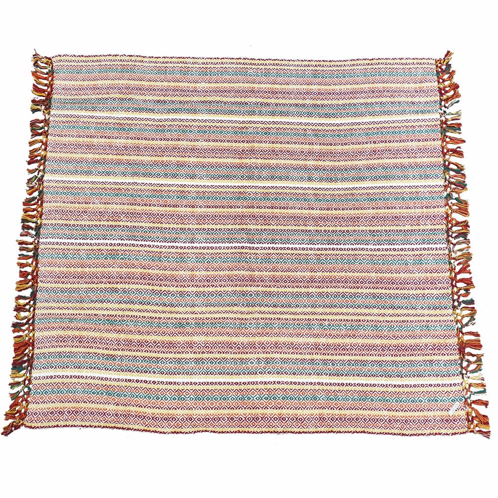 Recycled Cotton Throw Blanket 127cm x 150cm