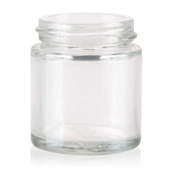 30mL glass cosmetic travel jar