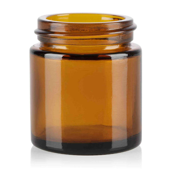 30mL glass cosmetic travel jar