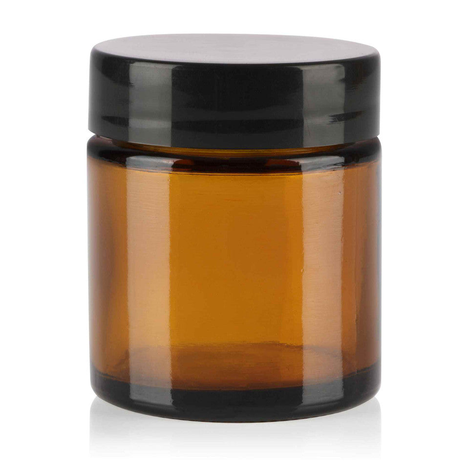 30mL glass cosmetic travel jar