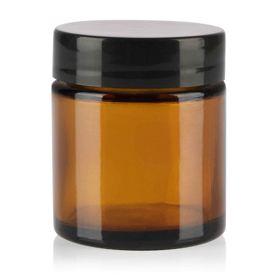 30mL glass cosmetic travel jar