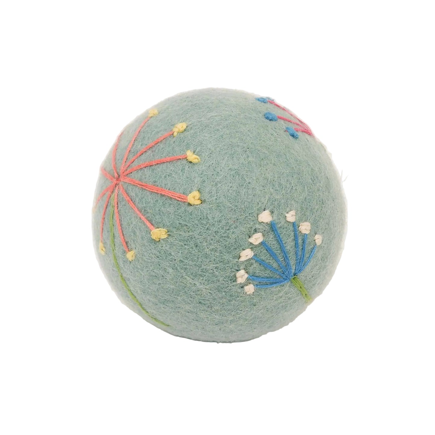 ECOMAX | Wool Dryer Blue Flowers
