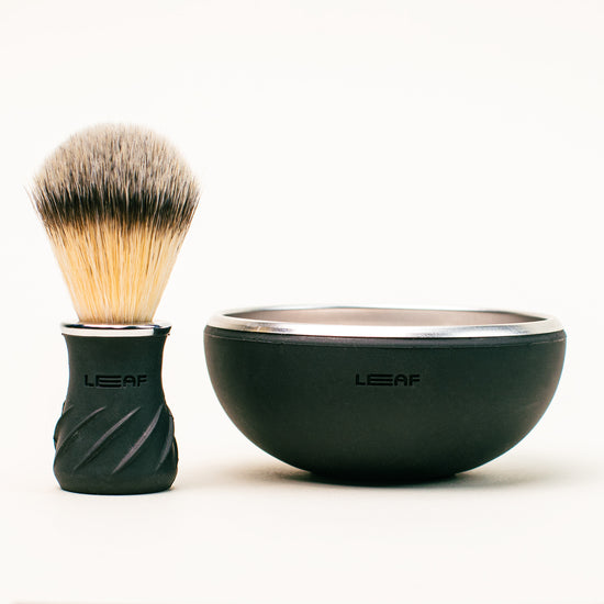 Leaf Shave | Bowl & Brush