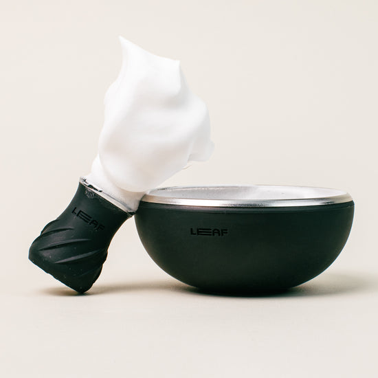 Leaf Shave | Bowl & Brush