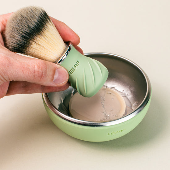 Leaf Shave | Bowl & Brush