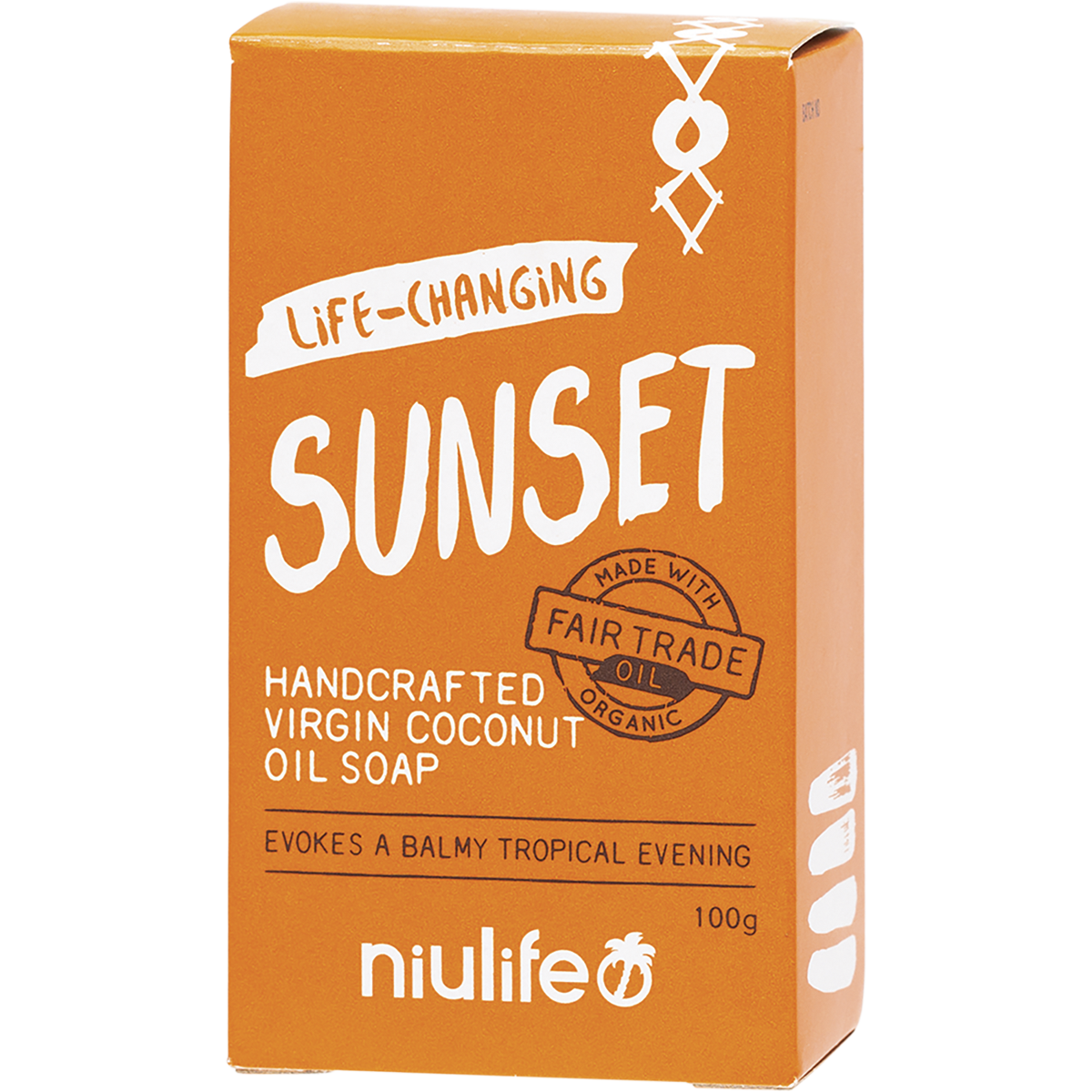 Niulife | Coconut Oil Soap Sunset 100g