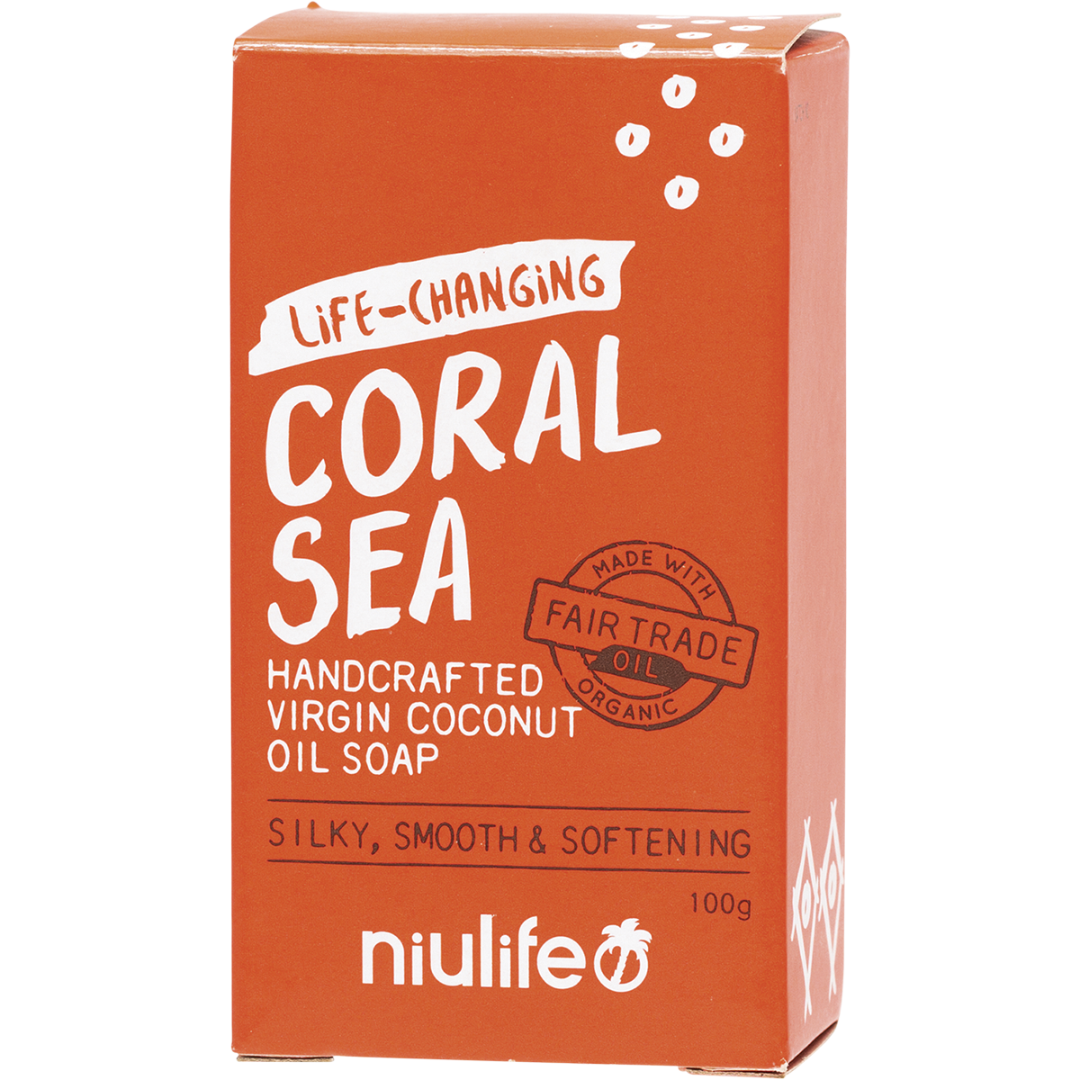 Niulife | Coconut Oil Soap Coral Sea 100g