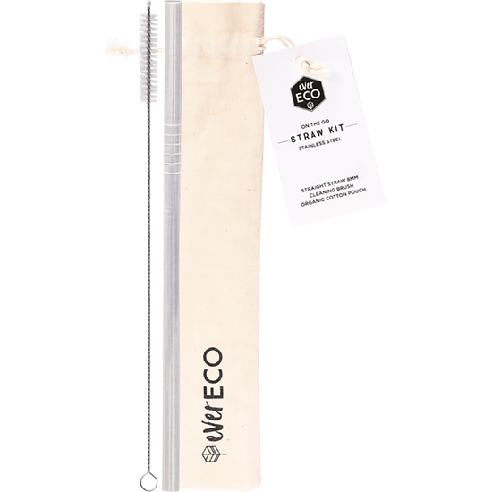 Ever Eco | Stainless Steel On-The-Go Straw Kit