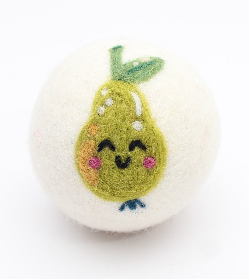ECOMAX | Wool Dryer Ball Pear
