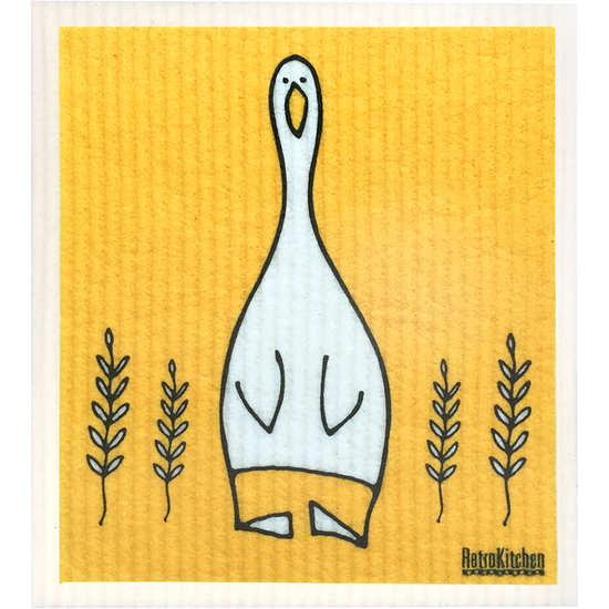 RetroKitchen | 100% Compostable Sponge Cloth - Duck