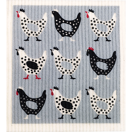 RetroKitchen | 100% Compostable Sponge Cloth - Hens