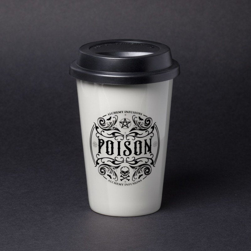 Ceramic Travel Mug - Poison
