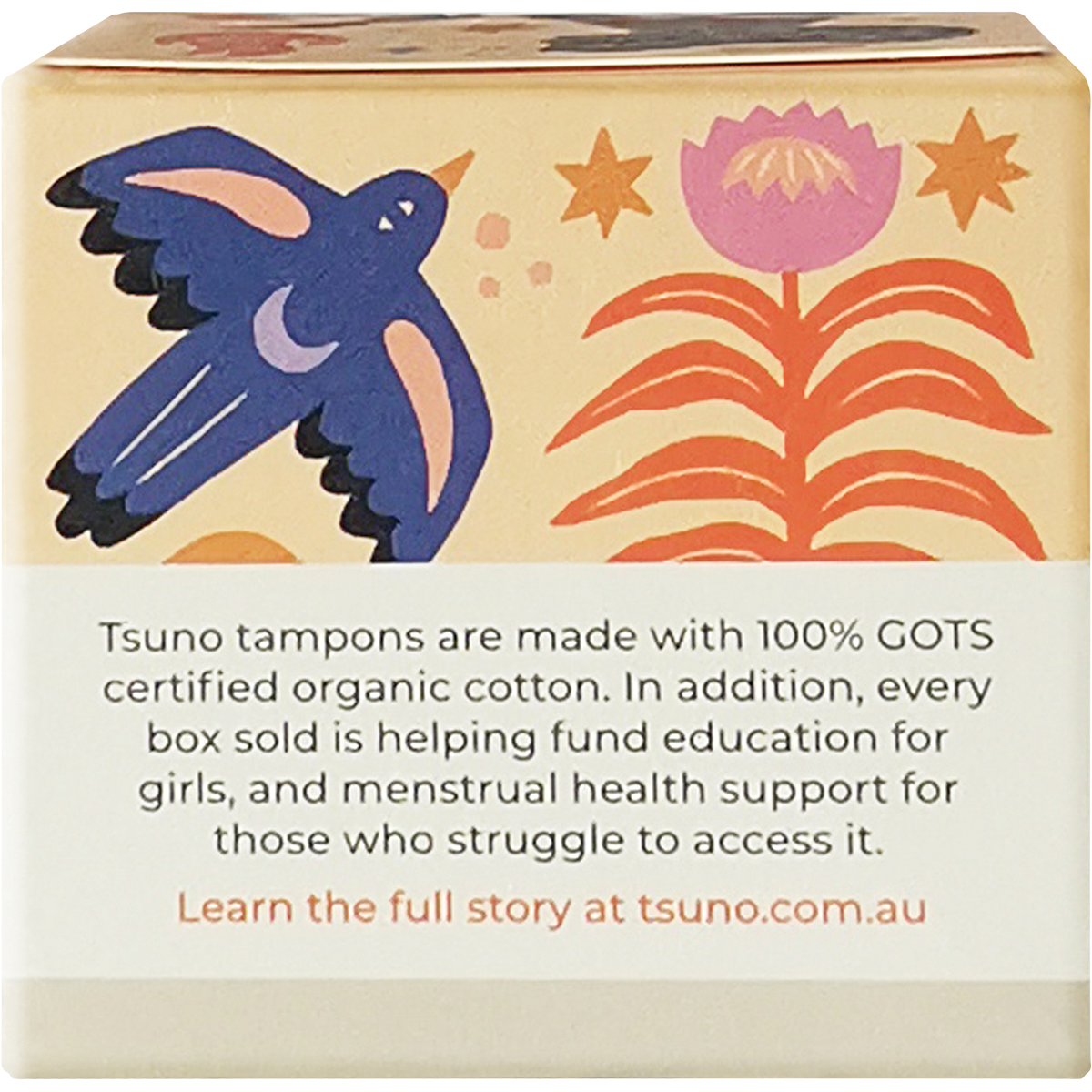 Tsuno | Organic Cotton Tampons Regular 16pk