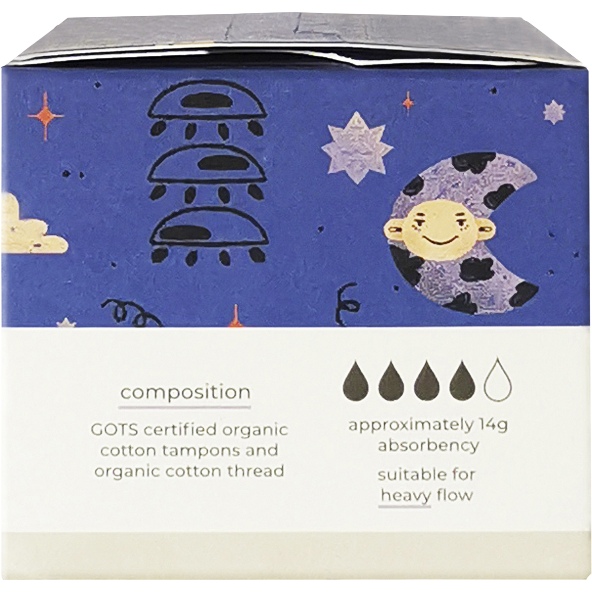 Tsuno | Organic Cotton Tampons Super 16pk