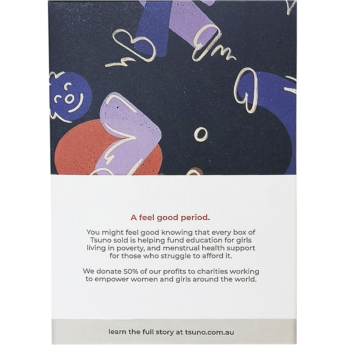 Tsuno | Natural Bamboo Pads Overnight Winged - 8pk