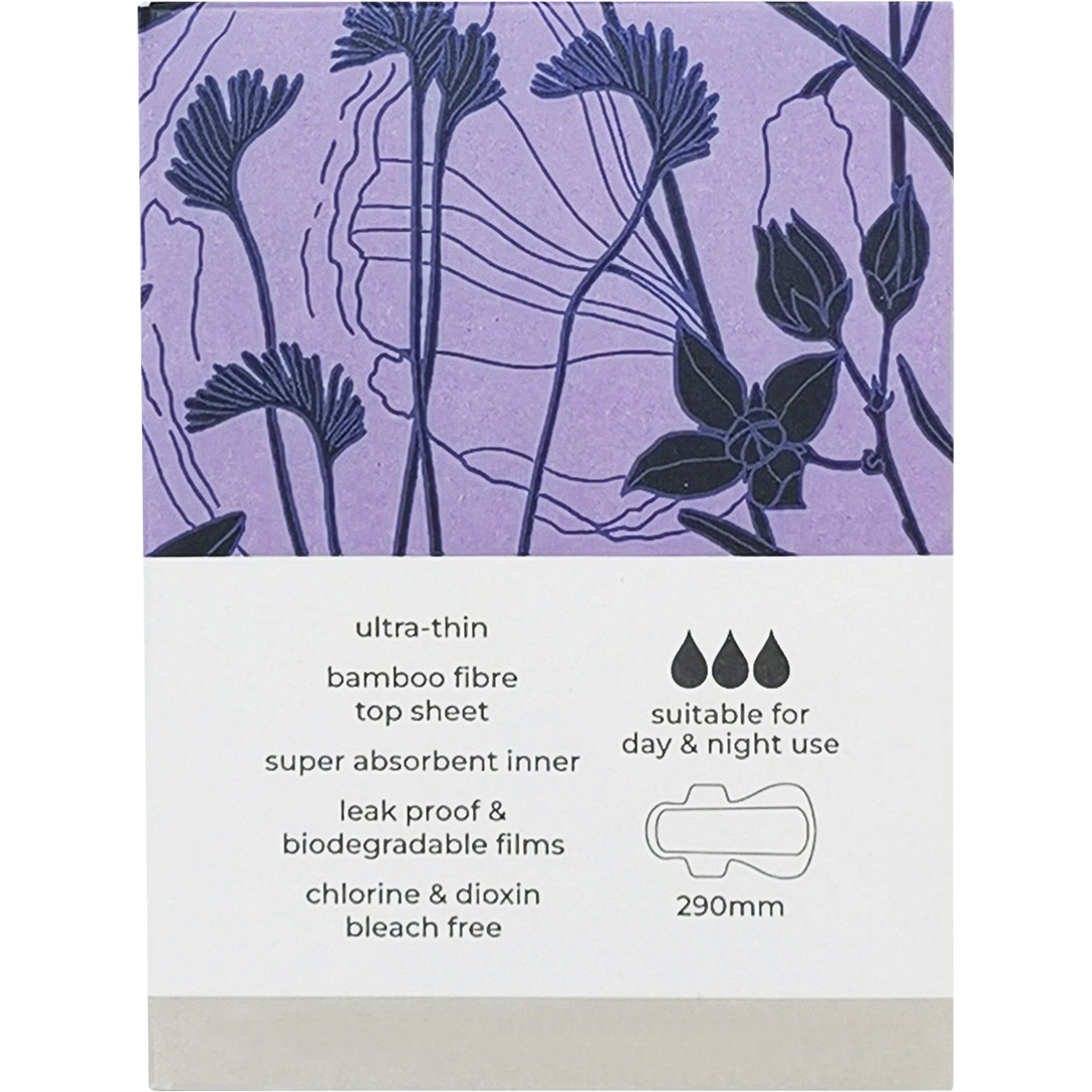 Tsuno | Natural Bamboo Pads Super Winged - 10pk