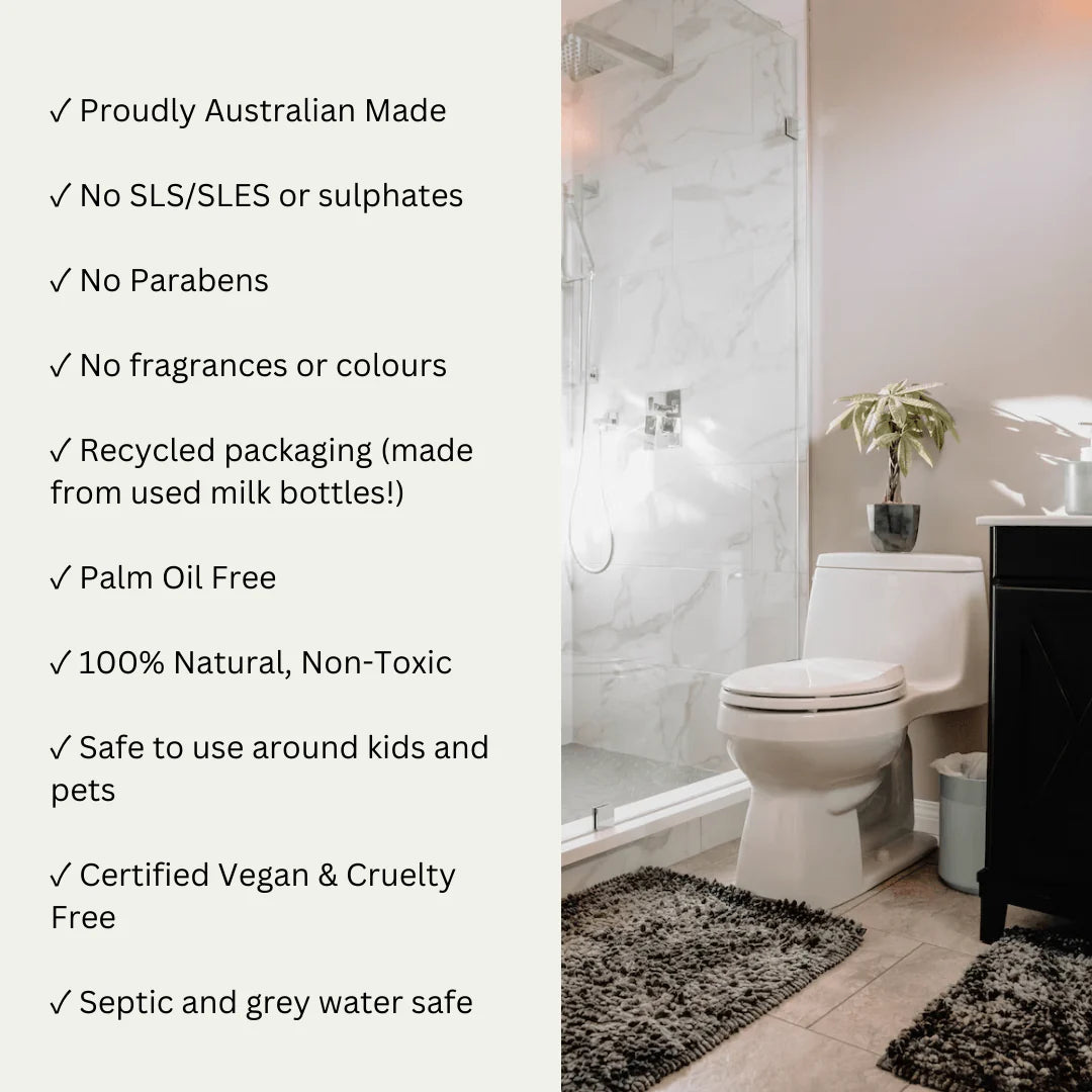 Euclove | Non-toxic Toilet, Bath & Sink Cleaner Liquid Gel 500mL