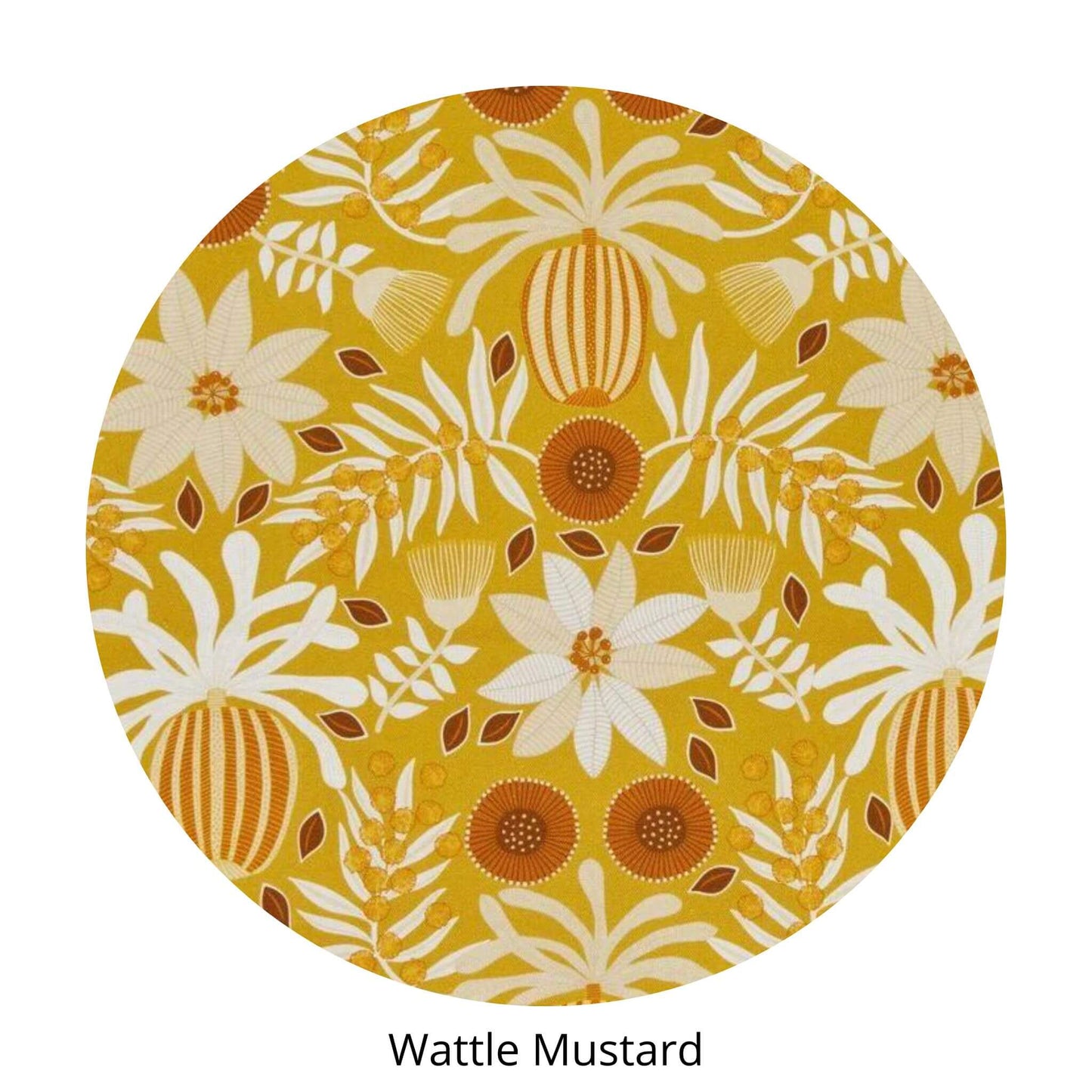 Load image into Gallery viewer, bek+ eula wheat bag heat and cool packs - wattle mustard swatch
