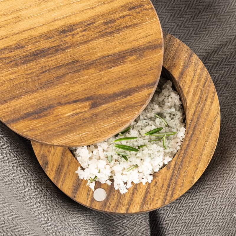 Salt of the Earth | Acacia Wood Salt Box